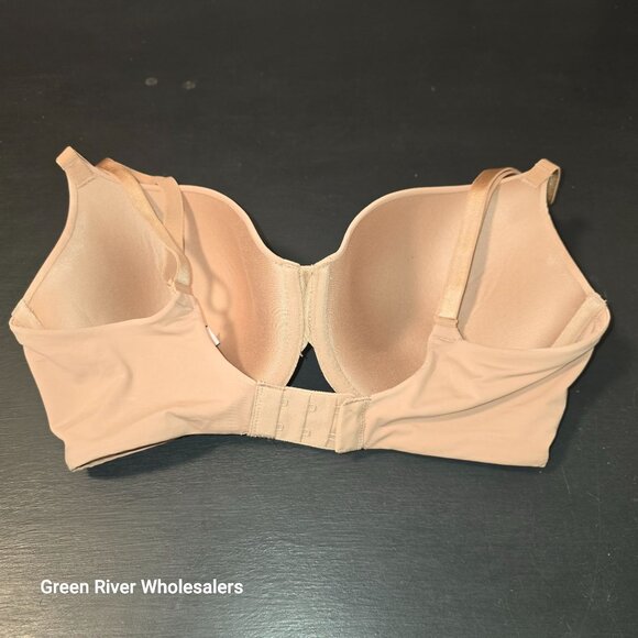 Victoria Secret Push Up Underwire Padded‎ Beige Bra 34DD - Picture 2 of 5